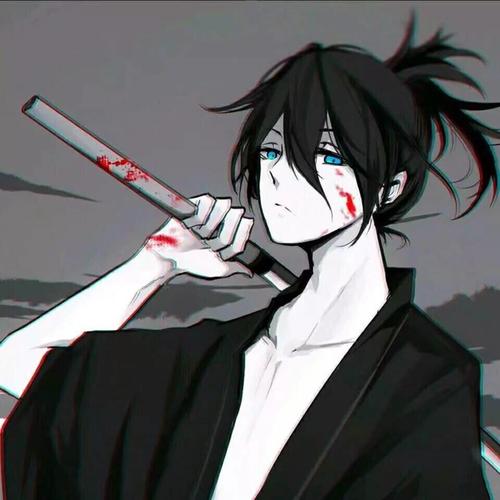 动漫头像:男孩子拔刀剑头像,心中有剑,自成神