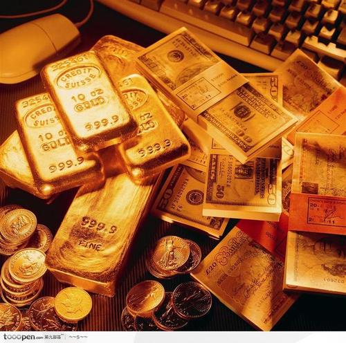 瀑布 素材下载 钱的图片