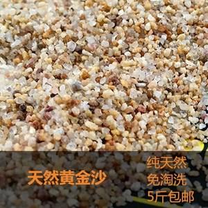 南美水族天然黄金沙水族箱鱼缸底砂沙子河沙水草缸三湖化妆包邮