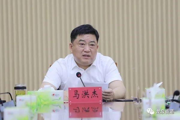 街道党工委书记马洪杰主持了会议,听取了各棚改区域