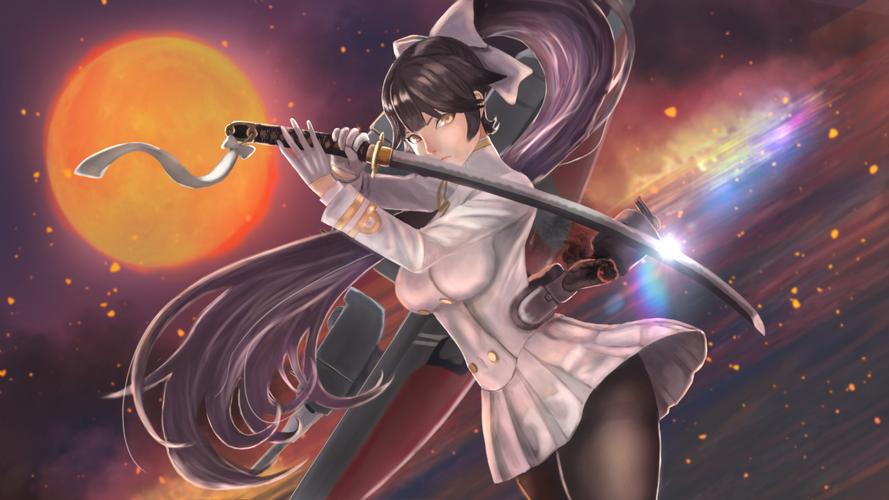 p站美图每天都要看妞系列005期碧蓝航线の高雄takao壁纸分享