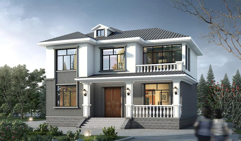 专业的三层欧式别墅图纸-【建筑设计】