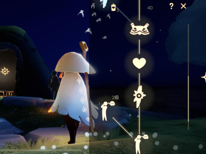 光遇白鸟斗篷复刻位置及价格_斗篷_蜡烛_面具_乐器_光