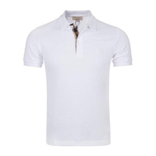 burberry(博柏利) 男装polo衫经典款男士白色骑士logo图案棉质时尚