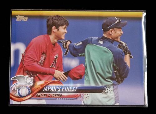2018 topps 大谷翔平 shohei ohtani イチロー ichiro update us153