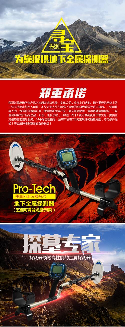 fisher费舍尔地下金属探测器仪pro-tech探墓_金属探测仪_维库仪器仪表
