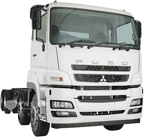 fuso最新的fs重卡车型装配了艾里逊4000系列变速箱