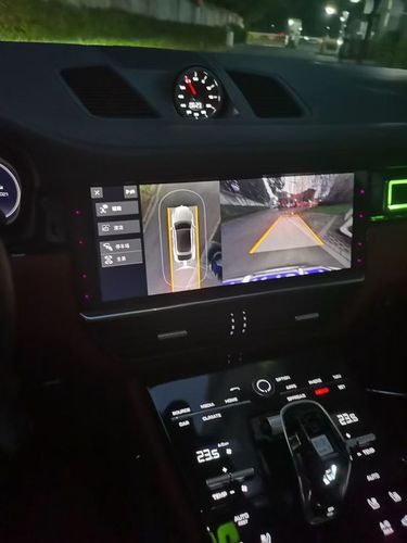 豪车道20款保时捷卡宴升级抬头显示hud环视全景影像360