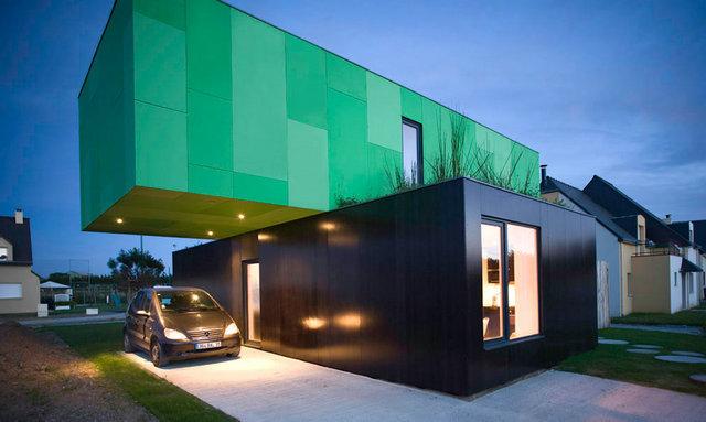 炫目的模块化预制住房 - 预制建筑网:装配式建筑行业