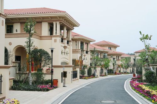 成都雅居乐花园的别墅鉴赏