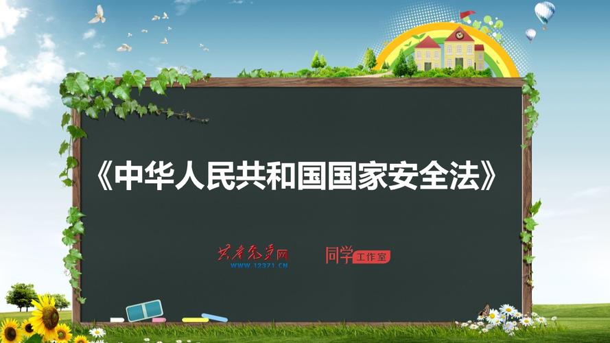中华人民共和国国家安全法ppt课件
