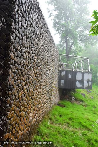 [正版商业] 鹅卵石墙