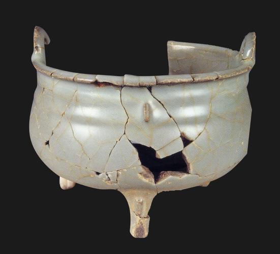 宋元时期杭州老虎洞窑瓷器,破碎了依旧精美绝伦