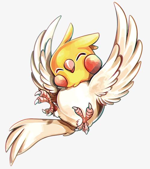 元素搜索 > 矢量小鹦鹉 100 关键词 : 可爱,卡通,鹦鹉,png素材,png