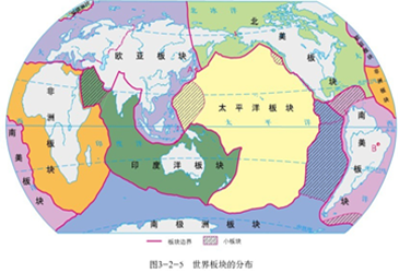 中国 地壳板块图 有吗