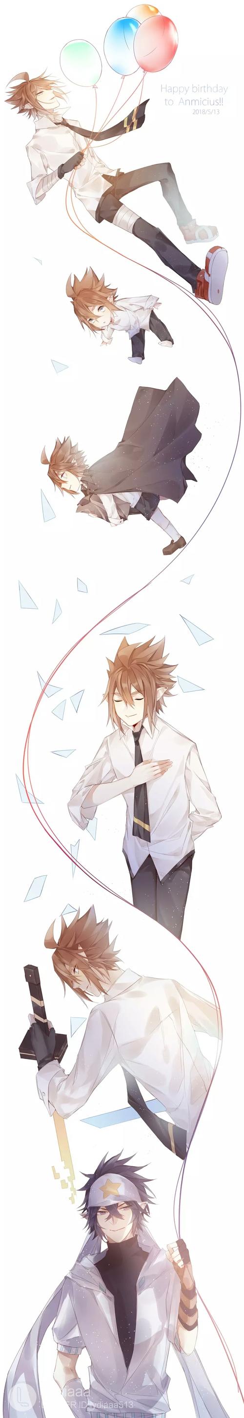 凹凸世界安迷修513生日快乐