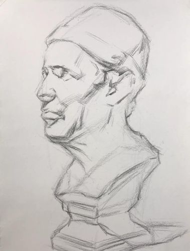【推荐】素描石膏像步骤及画法|素描石膏像步骤图教程