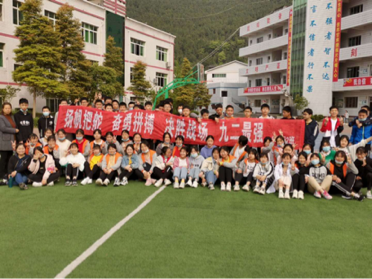 富中学子 筑梦青春 盐亭富驿初中隆重举行扬帆中考誓师大会