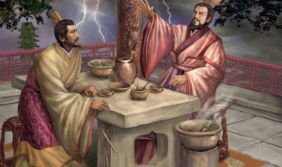 其实刘备一点也不傻,曹操青梅煮酒,刘备伪装成为日过三国霸主