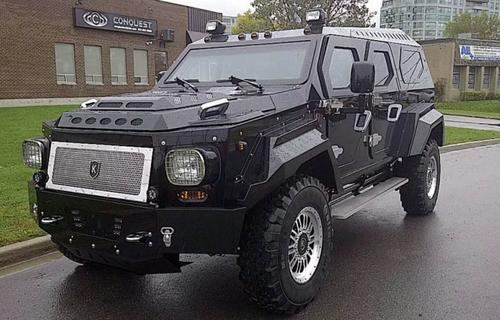 新款骑士十五世装甲车现车到店威武霸气