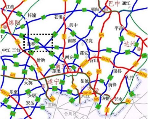 四川这个小县幸运了,未来将修通四条高速公路,可直达成都新机场