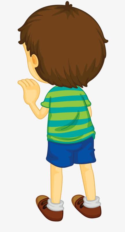 关键词 : 人物,短发,背影,男孩