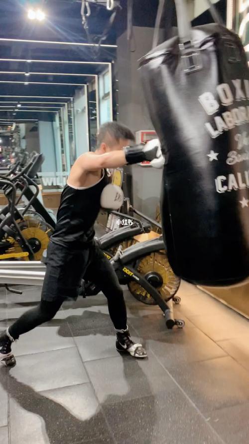 拳击打沙包 boxing heavybag work_拳击_健身_拳击影评_ringside