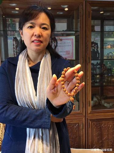 核雕名家胡小兰《超小子十八罗汉》