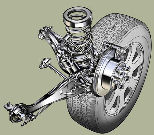 高清汽车底盘,车桥,悬架图片 (1)