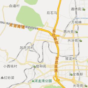 太原65路下行公交线路