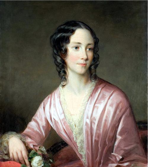 欧洲美丽女性肖像油画欣赏