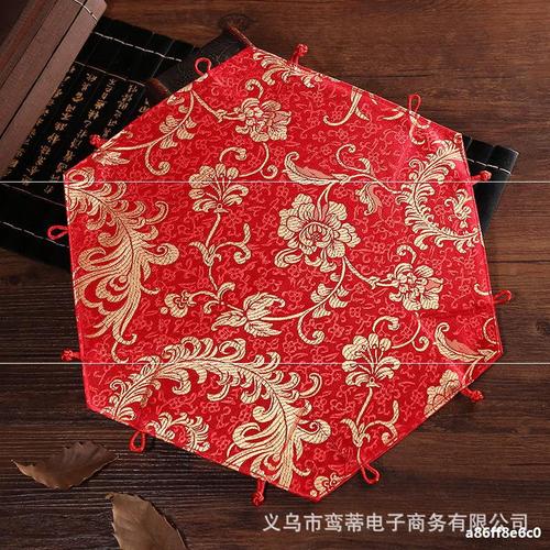 结婚用品大全中式婚礼婚庆布艺果盘道具喜糖干果瓜果盘子婚房布置