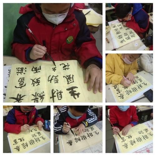 涿州市三义小学三年级书法进课堂作品展示(二)