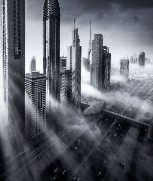 明亮的仓库,雄伟的剧院和宽敞的地铁 67张现代城市摄影照片; 城市