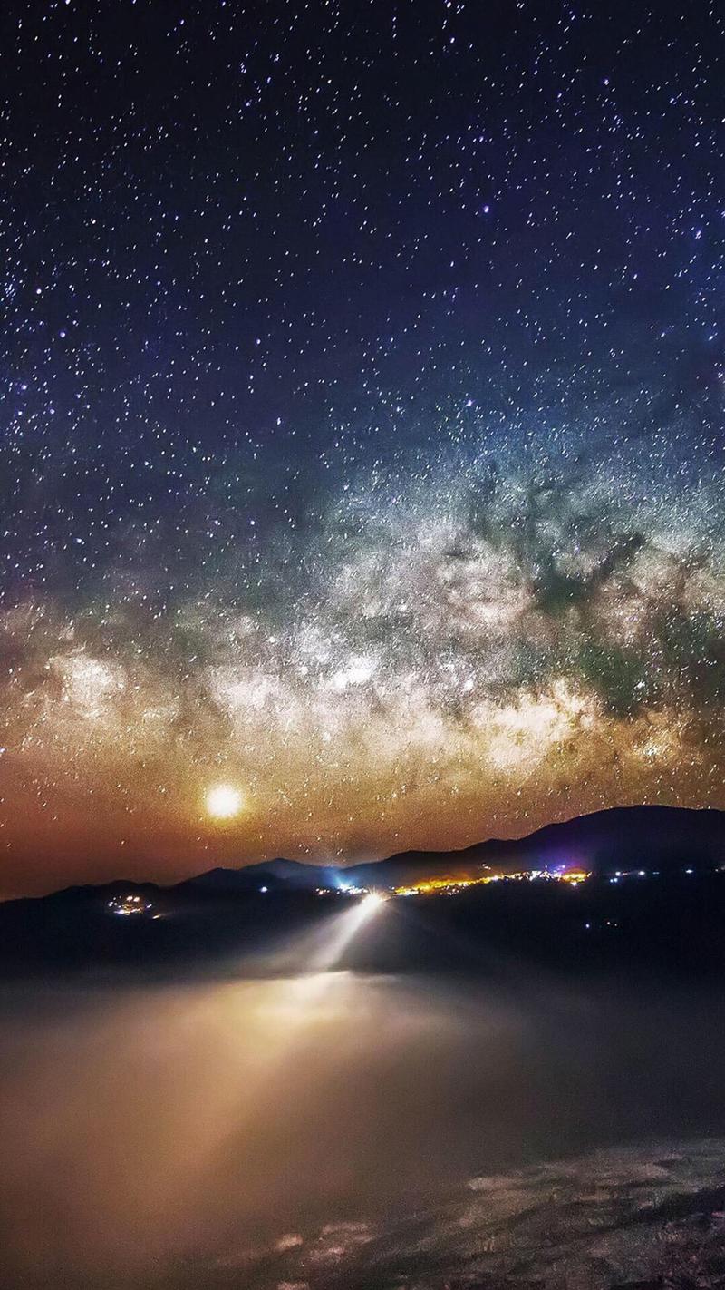 唯美星空夜景高清手机壁纸
