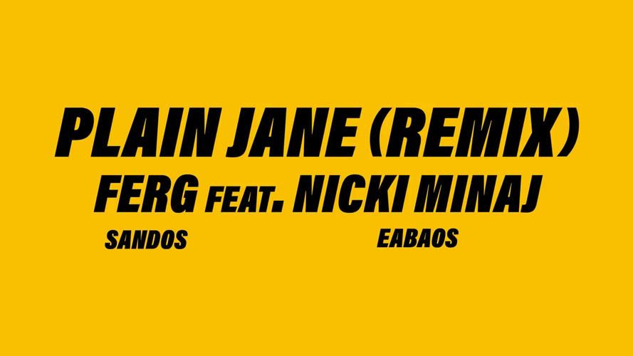 a$ap ferg - plain jane remix (audio) ft. nicki minaj