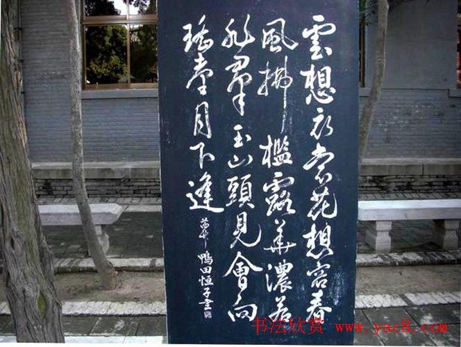西安华清池碑林墨宝欣赏(8)