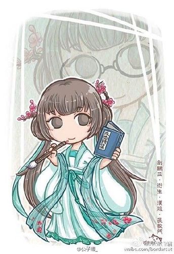 插画/漫画 l-0-进击的二次元-汉服少男少女