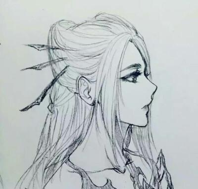 秦时明月#【秦时明月】焰灵姬手绘by@kingcc皮皮喵