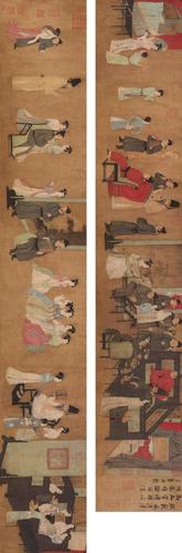 顾闳中《韩熙载夜宴图》