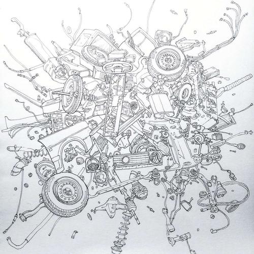 解构重组系列习作