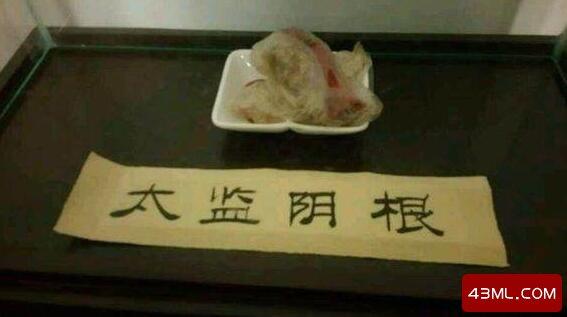 太监净身过程图解二是手术期间所用的物品