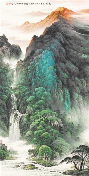在当代巴蜀山水画家中; "中国水墨画巴蜀风情"12月1日开展 展出13位