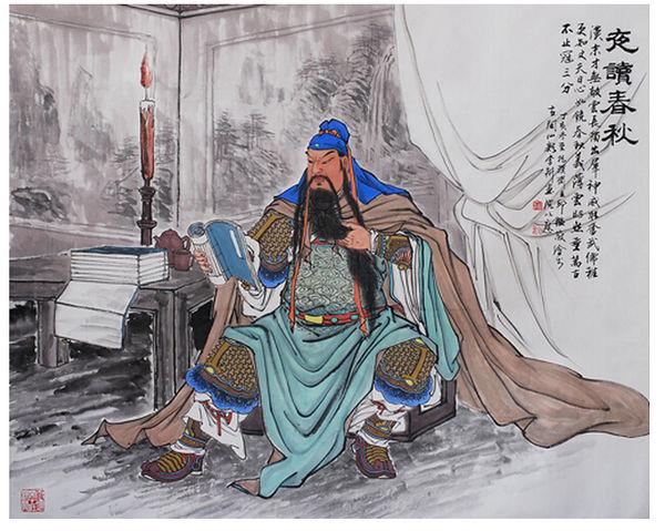 在《三国演义》描写关羽夜读《春秋》,他为何白天不读