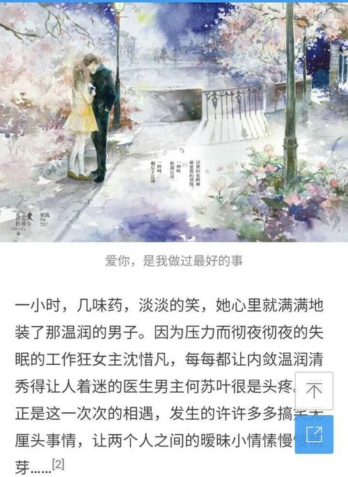 一年以前看过的小说,医生何苏叶一直让我念念不忘. 27.