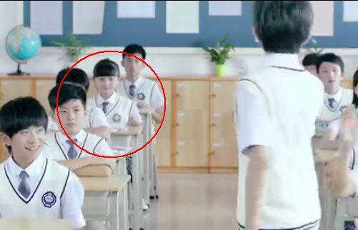tfboys的哪个mv上有彭悦先
