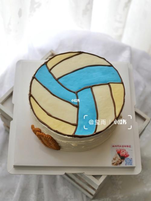 排球蛋糕_蛋糕_排球_焦糖_排球蛋糕_美食_美食展示