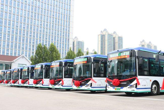 100辆!中通新n系公交车正式投运泉城