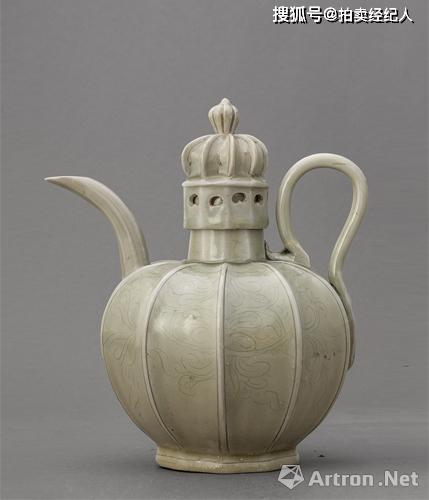 中国古代酒壶演变 馆藏精品 五代金村窑执壶 鉴赏