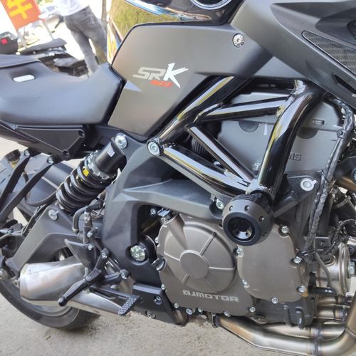 适用追600tnt黄龙600/300 bj250 bn302s改装发动机防摔棒胶保险杆